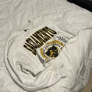 Cropped Graphic Crewneck